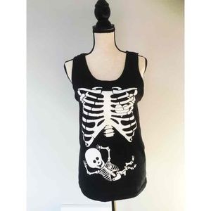 Maternity Skeleton Tank